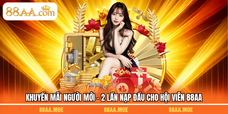 Khuyến Mãi Người Mới - 2 Lần Nạp Đầu Cho Hội Viên 88AA