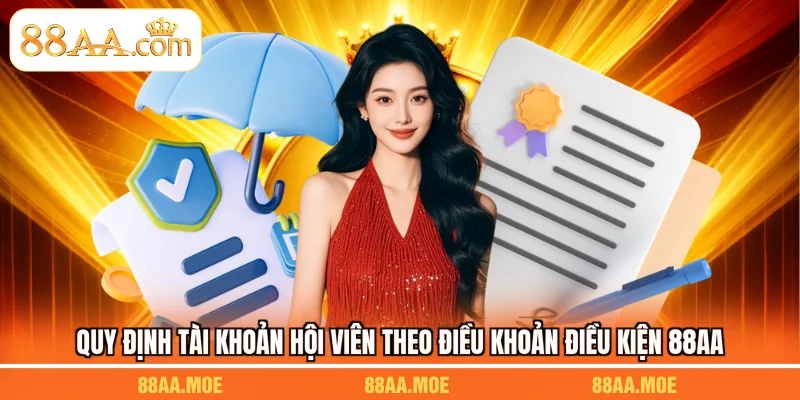 Quy định tài khoản hội viên theo điều khoản điều kiện 88AA